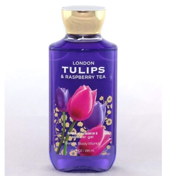 London Tulips & Raspberry Tea Shower Gel ⭐️RARE⭐️ - Picture 1 of 1